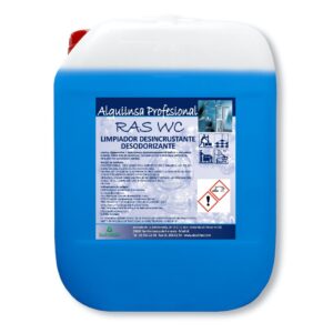 LIMPIADOR DESINDRUSTANTE BAÑO RASWC (12 BOT 1 LITRO)
