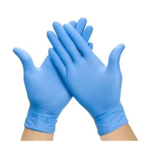 Guantes Desechables Nitrilo Azul T.S-M-L-XL
