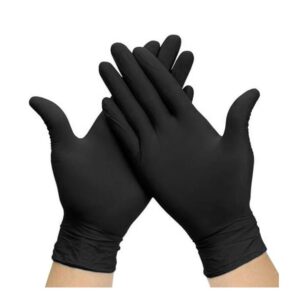 Guantes Desechables Nitrilo NEGRO T.S-M-L-XL