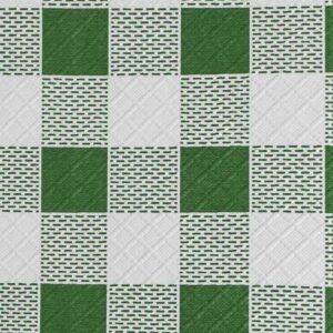MANTEL 1X1 CUADROS VERDE 40gr (400)
